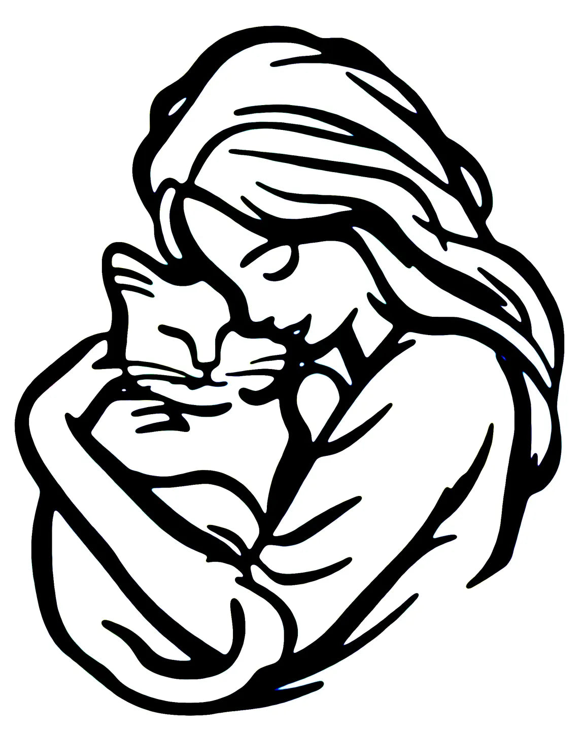 Cat Love Fali Dísz